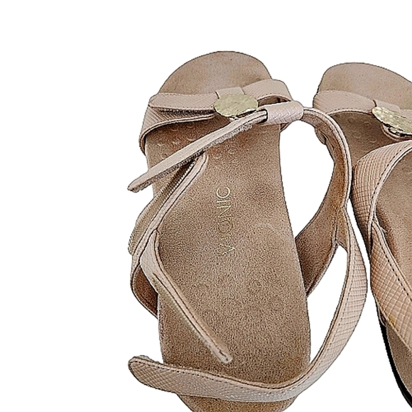 Vionic Farrah Tan Fully Adjustable Sandals Size 9 - Picture 8 of 9
